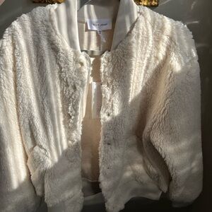 Dear John Off-White Teddy Jacket